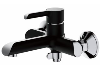 Смеситель для ванны Haiba HB60805-7 чёрный матовый